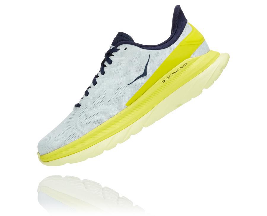 Zapatillas Running Hoka One One Hombre - Mach 4 - Blancas - WXN507193